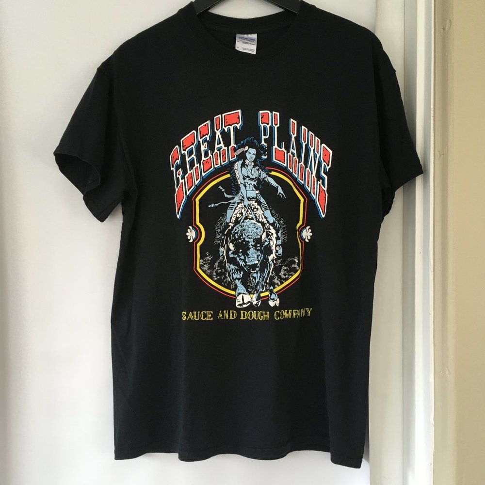 Great Plains Buffalo Bison Graphic Souvenir Travel Tshirt
